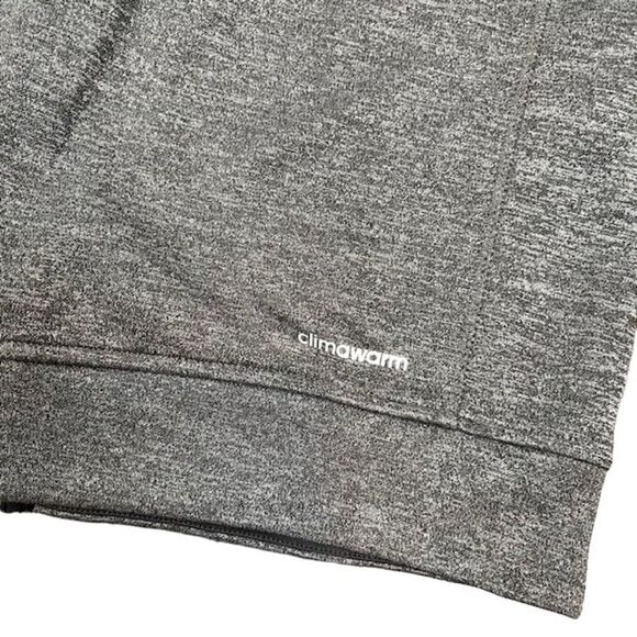 Adidas Climawarm Men's Tech Fleece Full Zip Hoodie Gray Size Medium - Picture 8 of 12